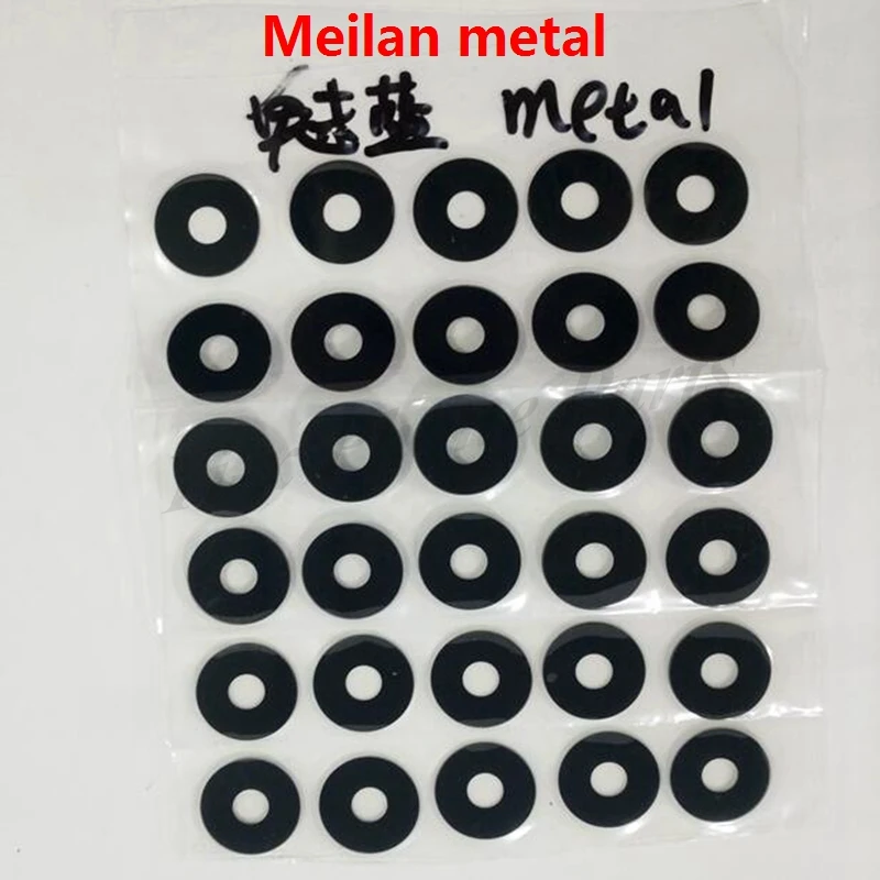 

50PCS/lot Replacement Parts Back Rear Camera Glass Lens with adhesive Sticker For MEIZU Meilan metal