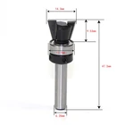 Фреза с подшипником для деревообработки, твердосплавная насадка типа ласточкин хвост 10 градусов 14 дюйма для домашних аксессуаров