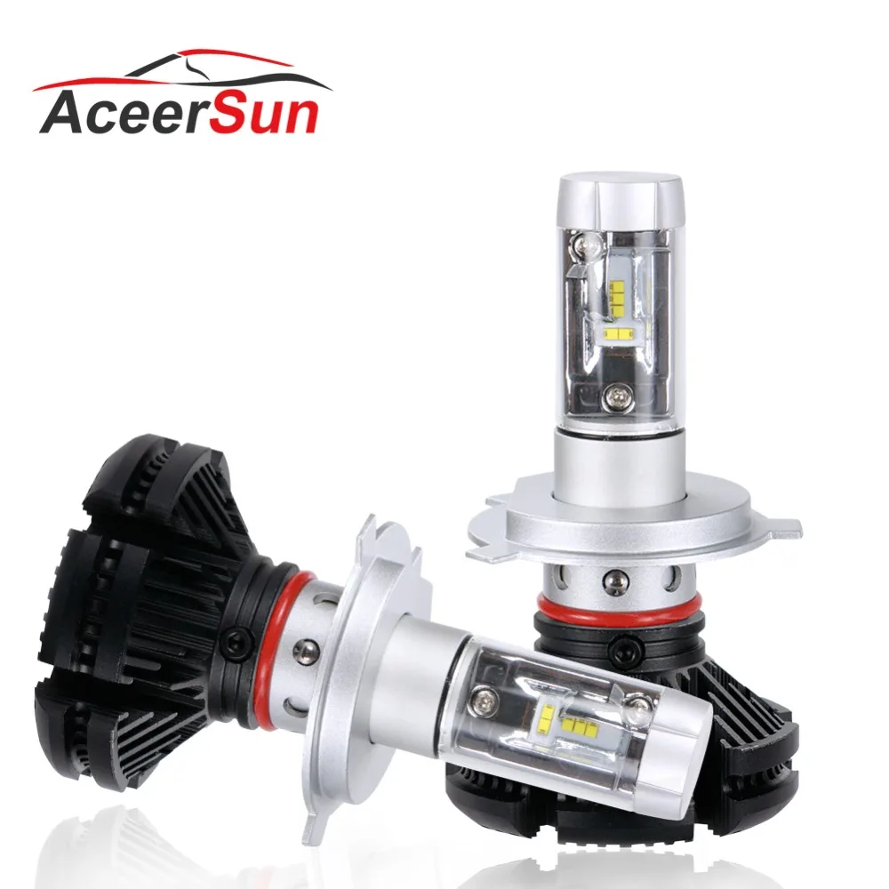 Aceersun X3 50 Вт (Подол короче спереди и длиннее сзади) ЛУЧ H4 светодиодный фар