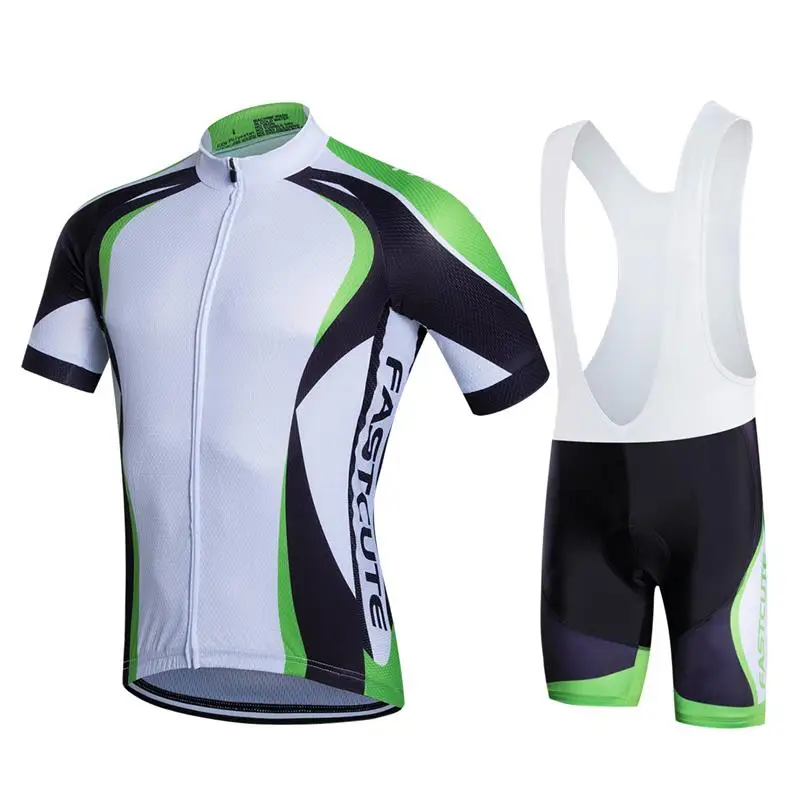 FASTCUTE Custom Design Cycling Clothes Ciclismo Roupa Maillot Short Sleeve Summer Men/ Women Jersey Bib Shorts Set Padd | Спорт и