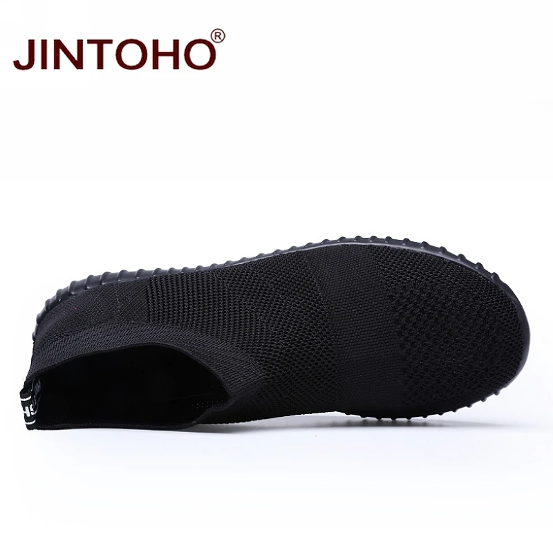 Кроссовки JINTOHO мужские без шнуровки повседневные брендовые лоферы дешевые