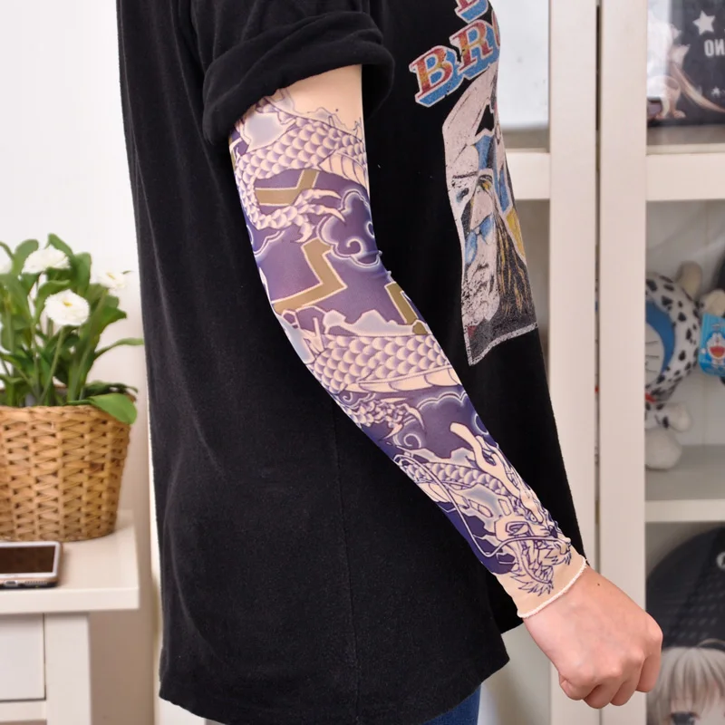 OW Hanzo косплей костюм без рукавов тату |