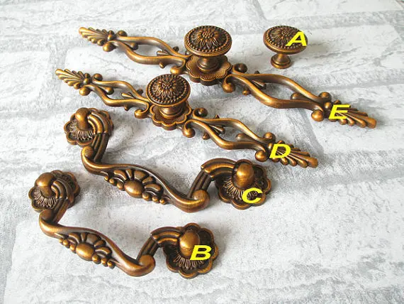 В деревенском стиле с выдвижными ящиками ручки для шкафа Кухня шарообразные