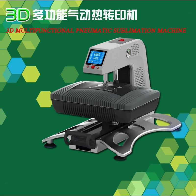 Машина для вакуумного термопечати 3D принтер сублимации чехлов кружек футболок и