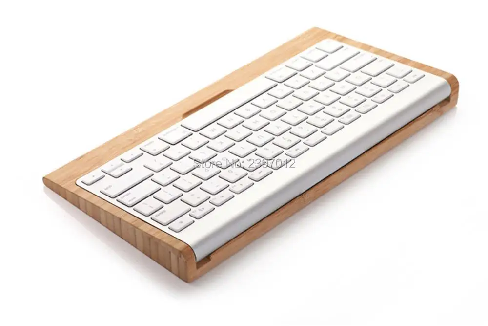 SZAICHGSI бамбуковая деревянная подставка для Apple iMac компьютера Bluetooth беспроводная