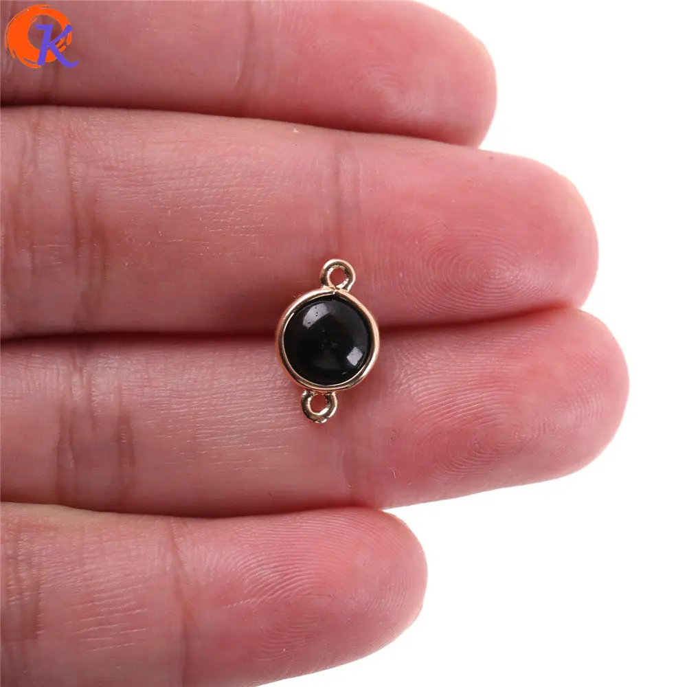 

Cordial Design 100Pcs 9*14MM Jewelry Accessories/Earring Connectors/Charms Jewelry/Crystal DIY Making/Hand Made/Earring Findings