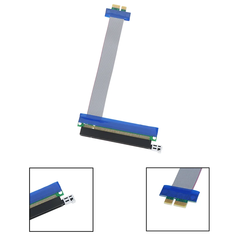 PCIE 1X to 16X Экспресс слот Райзер карта расширения удлинитель гибкий кабель|Платы