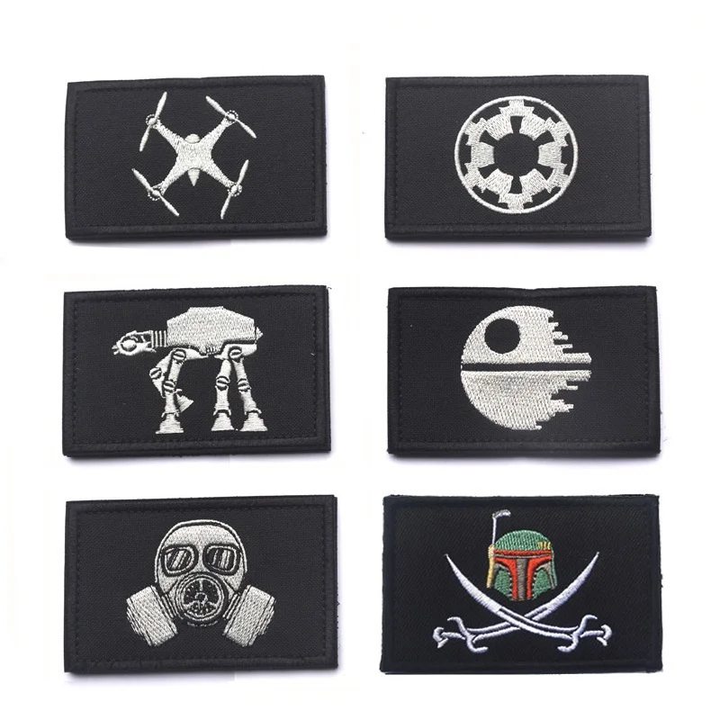 Имперский 501-й солдат Штурмовик Легион нашивки джедаи Rebel Alliance ПВХ вышитые тактические нашивки Значки для одежды сумки