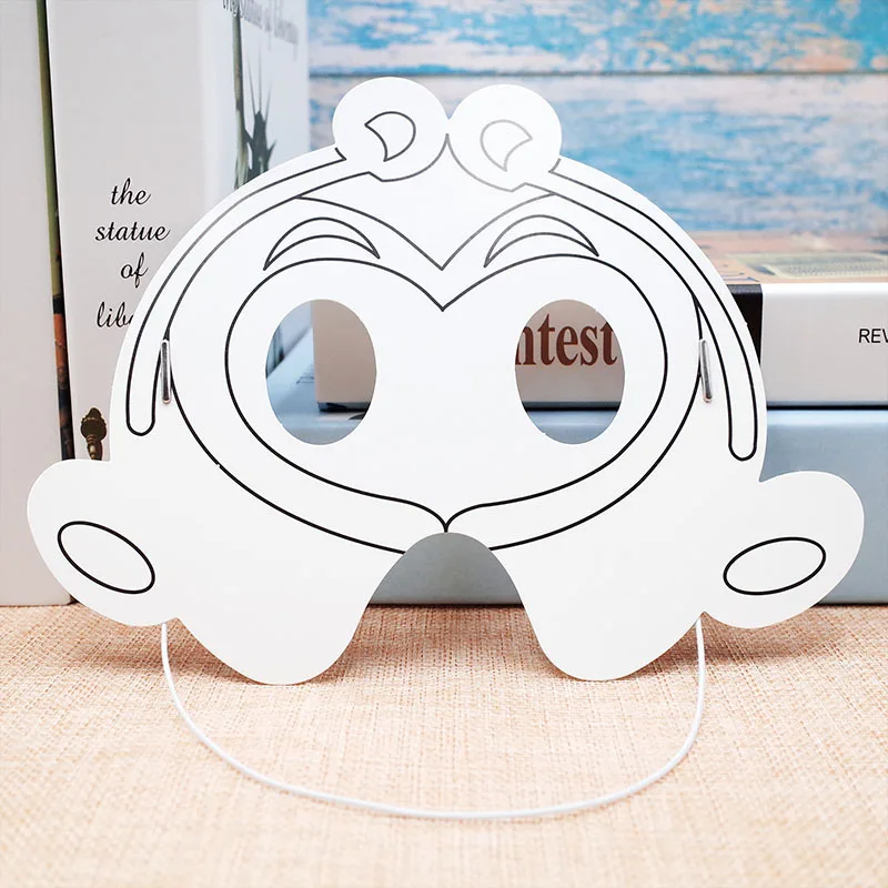 2 шт./лот детская одежда с мультяшными животными Маска игрушки Дети пустой маска