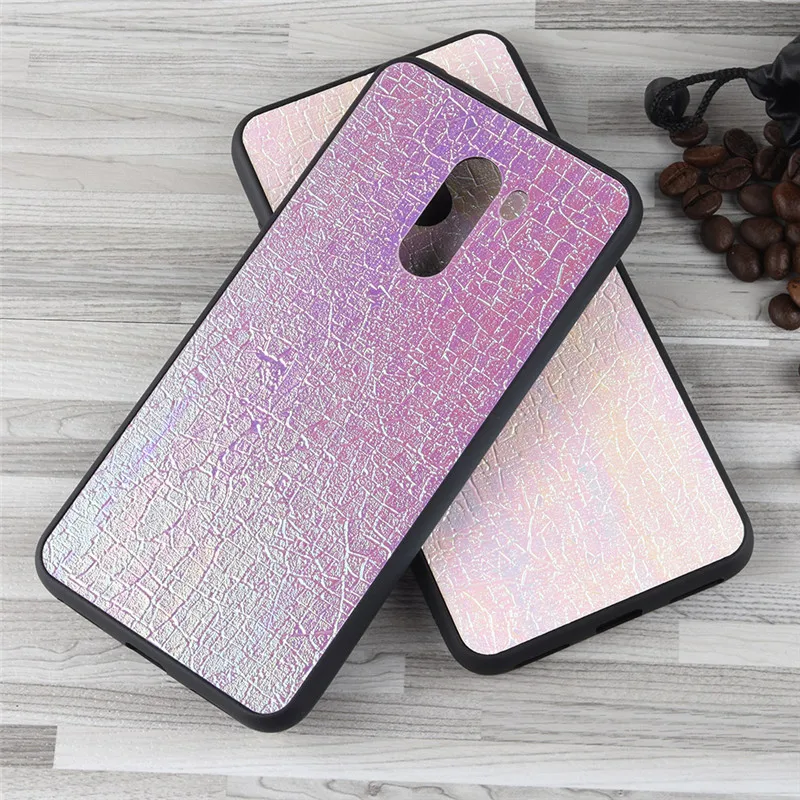 For Xiaomi Pocophone F1 Case Trend 3D Relief Phone TPU Silicone Soft Back Cover Poco |