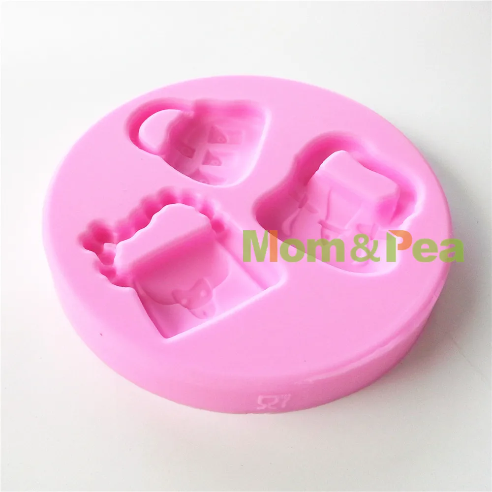 Силиконовая форма Mom &amp Pea в форме сумочки 0746 г. Бесплатная доставка украшение для