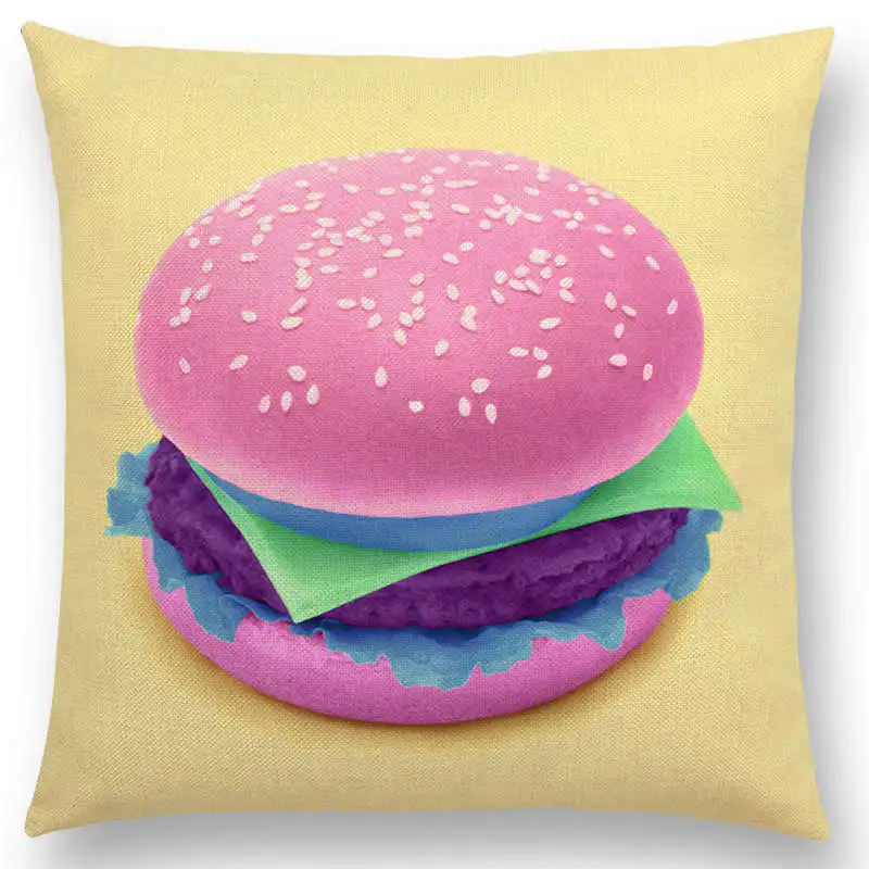 Яркий розовый фантазийный яркий чехол для дивана с рисунком Кита фламинго кошки