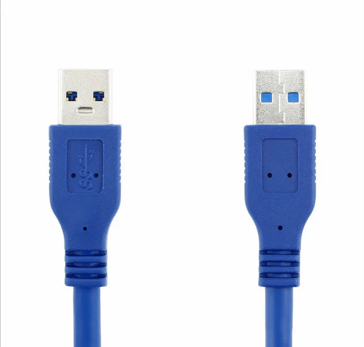 1 шт. USB 3,0 кабель папа-папа AM USB3.0 кабель-удлинитель 0,3 м 0,6 м 1 м 1,5 м