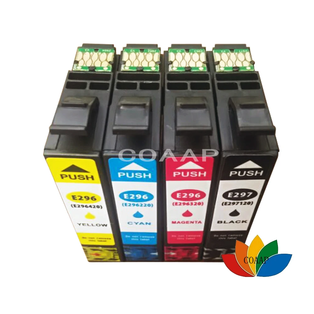 4 совместимых стандартных картриджей для принтера Epson T2971 T2962 T2963 T2964 29XL |