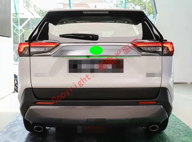 ABS Хромированная Задняя Крышка багажника Накладка для Toyota Rav4 2019 2020 | Автомобили и