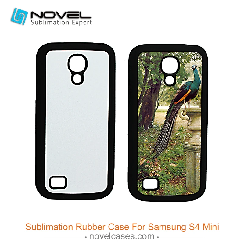 2D пустой ТПУ чехол для телефона с металлической вставкой samsung S4 мини | Мобильные