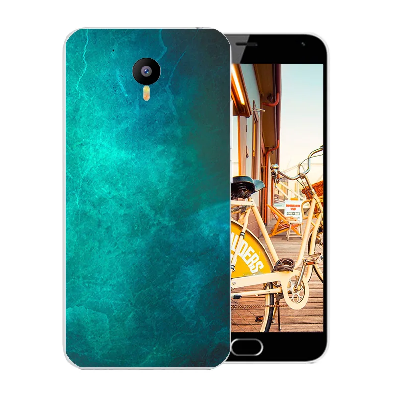 Чехол для Meizu M2 Note 5 дюймов задняя крышка из мягкого ТПУ силикона цветной камень