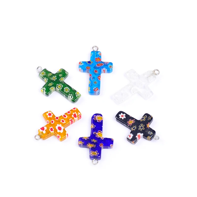 Подвеска в виде цветка 18 х26 мм 10 шт./лот|pendant for necklace|pendant charmslampwork glass pendant |