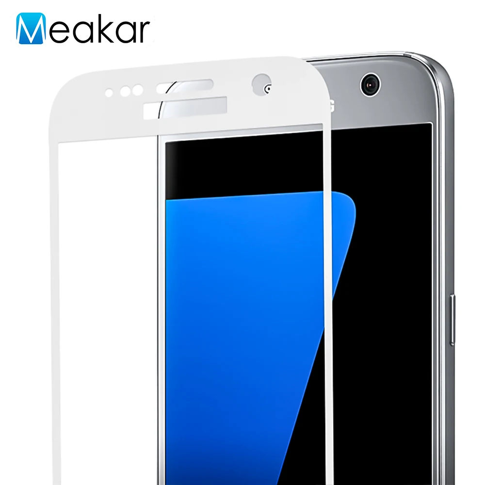 С уровнем твердости 9H 2.5D полное покрытие 5.1For samsung Galaxy S7 закаленная Защитная