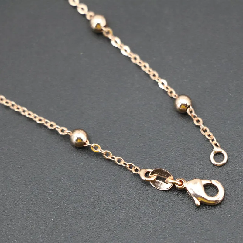 Цепочка Из Нержавеющей Стали с круглыми звеньями 18 дюймов 1 мм|fashion jewelry|jewelry