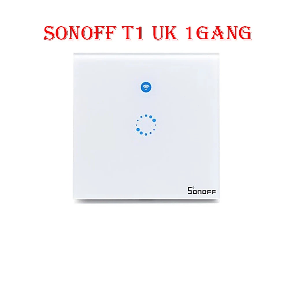 Умный дом Sonoff T1 США Великобритания ЕС с Google Home Alexa Wi Fi RF/APP/сенсорное управление