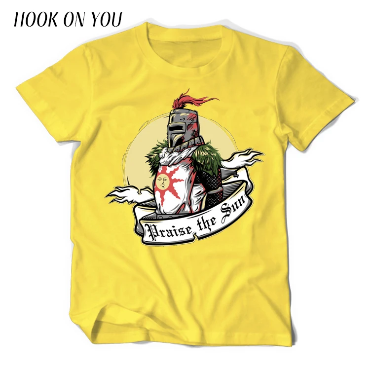 2020 летние модные мужские футболки с принтом Темные души II 2 артерии надпись