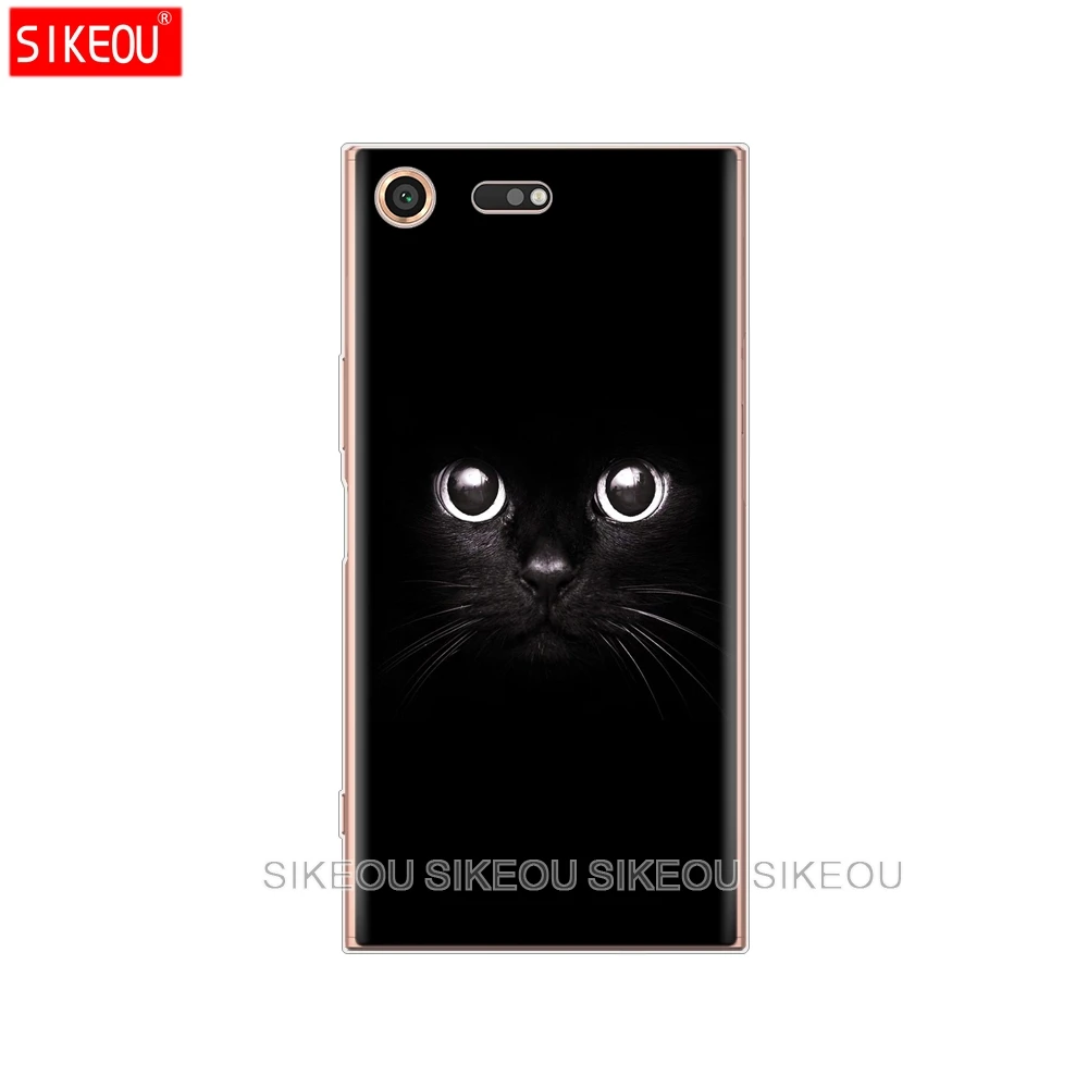 Silicone Soft Clear TPU For Sony Xperia XZ2 Case for Compact Cover XZ1 /XZ1 Compact/XZ Premium Cases coque |