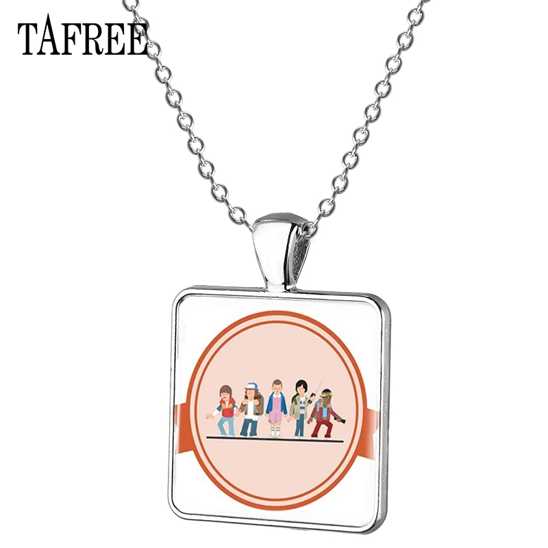 Ожерелье с подвеской очень странные дела TAFREE модные эффектные ожерелья подвеска