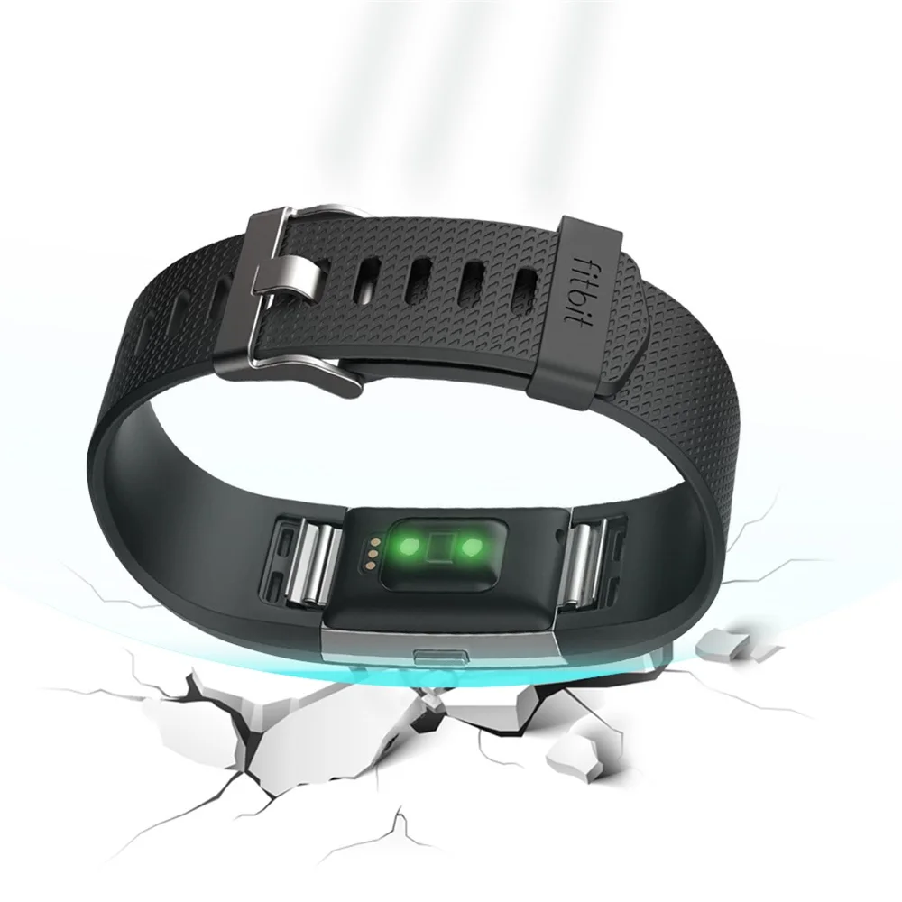 Для браслета Fitbit Charge 2 замена мягкий силиконовый чехол Аксессуары полный