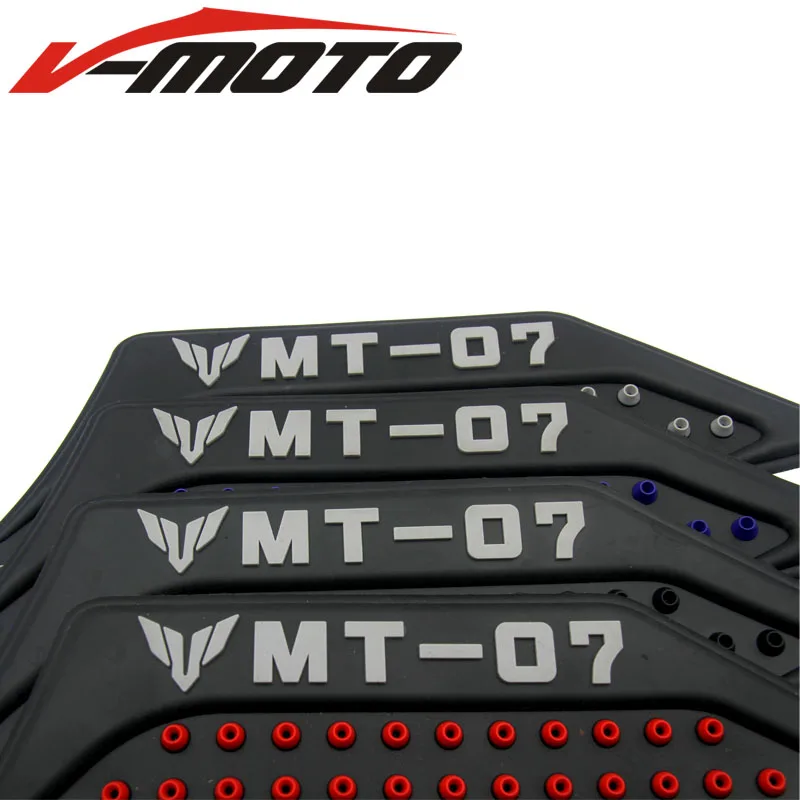 Одна пара 2016 новый дизайн для YAMAHA MT 07 MT07 бак тяги боковая подушка газа топлива