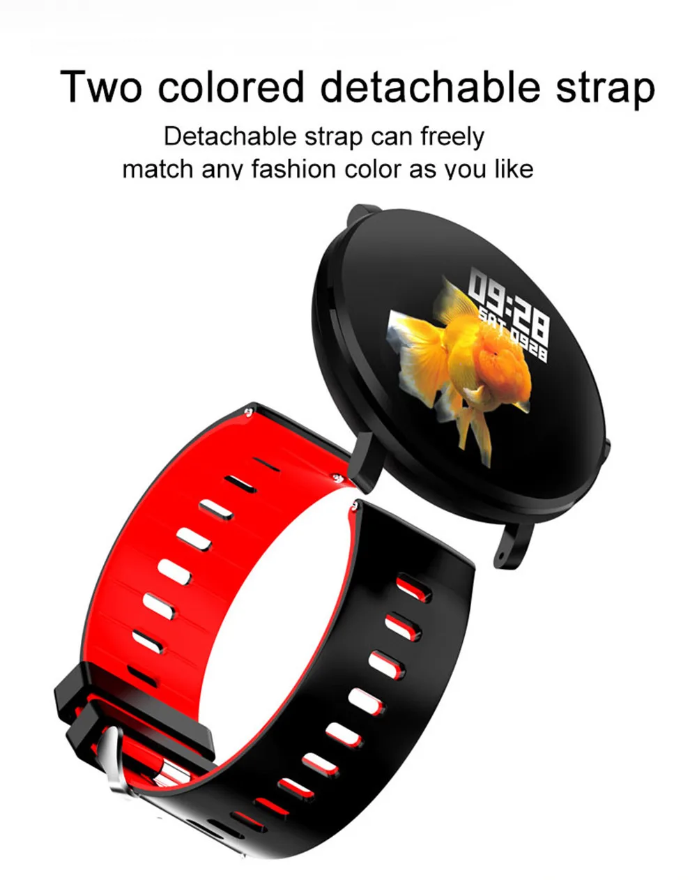 Смарт-часы Greentiger K9, 1,3 дюймов, 2,5 D, экран дисплея, умный браслет, IP68, водонепроницаемый монитор сердечного ритма, фитнес-трекер