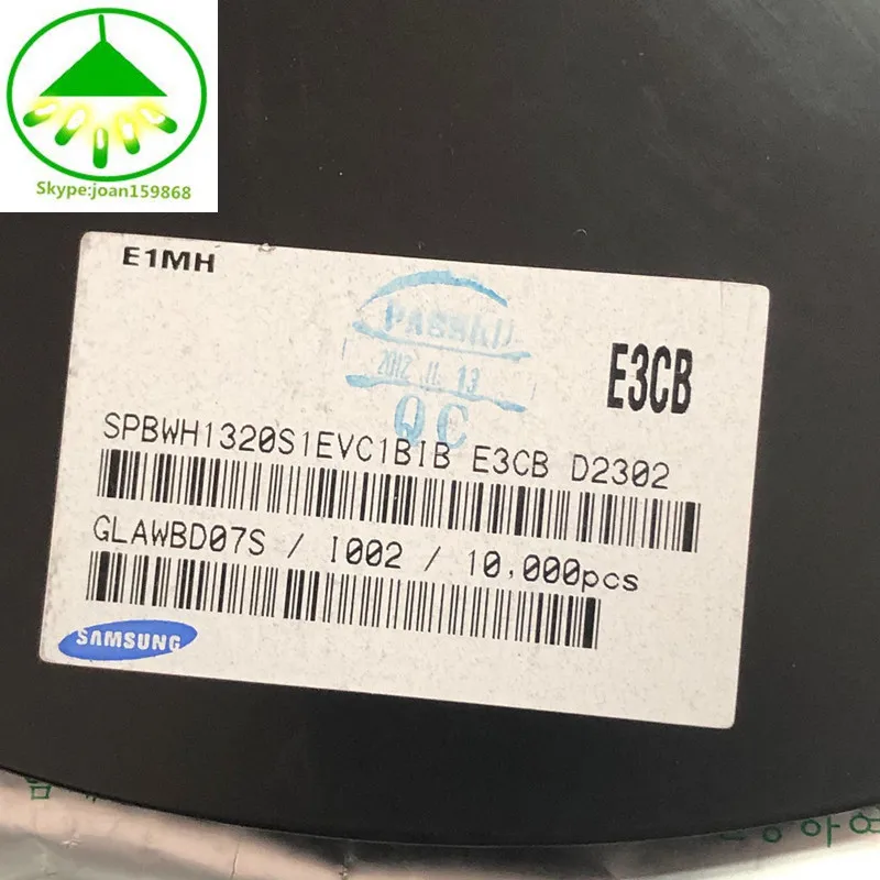 300 шт./лот светодиодные бусины для подсветки ЖК-телевизоров SAMSUNG 1 Вт 3 в 3228 2828 |