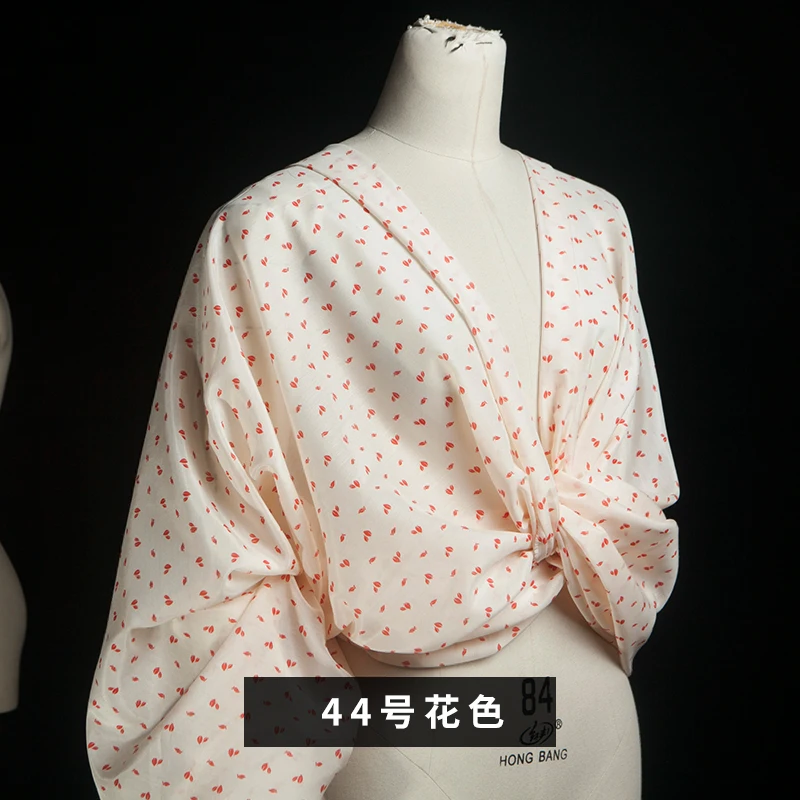 No.44 Pattern Листья с принтом/Цветочные/Животные/Пейсли/горошек/леопардовая смесь из шелка хлопчатобумажная ткань, шитье для платья, юбки, рубашки, ремесла по двору - Цвет: No.44 Pattern
