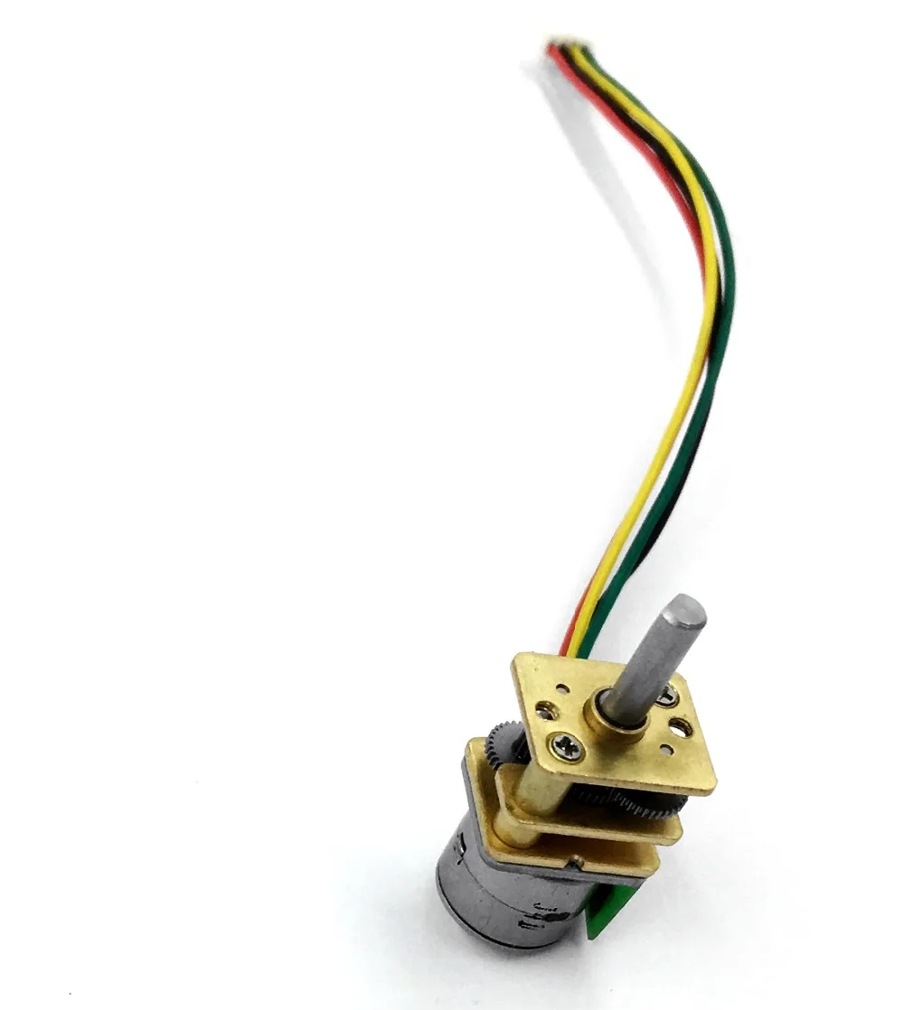 Микро шаговый двигатель GA12BY10 DC5V монитор с металлической шестерней PTZ