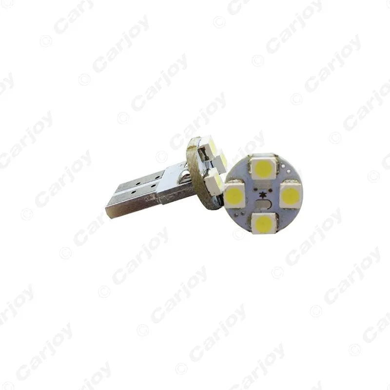 LEEWA 50 шт. Автомобильная T10 W5W светодиодный Ода SMD 1210/3528 автомобильная лампа