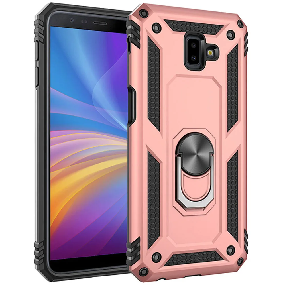 Чехол 2 в 1 для Samsung Galaxy J4 Plus J415F J415 J 4 J4plus магнитный военный армированный чехол с