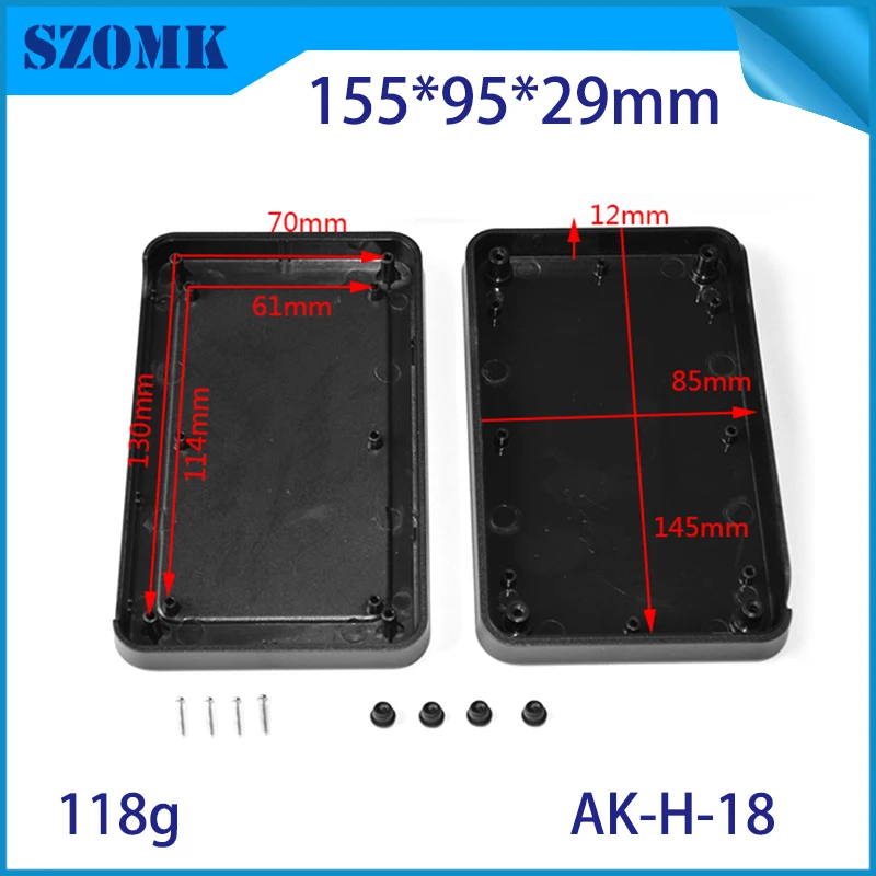 SZOMK abs материал Новое поступление пластиковый электронный корпус diy пластиковая