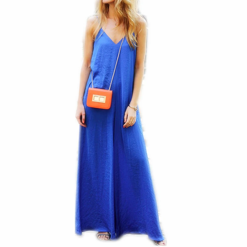 New Arrivals Fashion Hot Women Ladies Clubwear V Neck Playsuit Party Beach Jumpsuit Casual Wide Leg Retro Plus size to 3XL | Женская