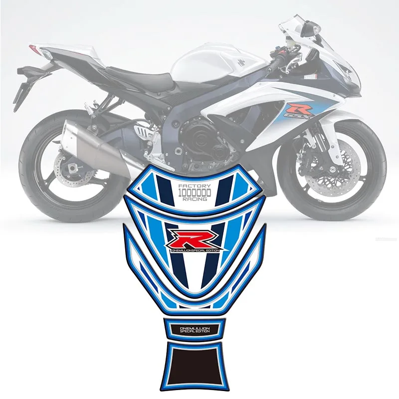 

3D Motorcycle Tank Pad Protector Decal Sticker Case Tankp Stickers For Suzuki GSXR 1000 2013