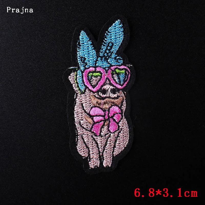 3594 Prajna Летающая Собака ткань аппликация Железный Ван Гог космический патч для тканевых стикеров НЛО Радужная звезда нашивки Cosas Para Perros H - Цвет: 3594
