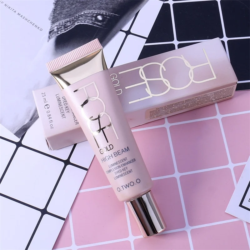 Highlighter Creams Face Makeup Waterproof White Illuminante Contour Shimmer Glow Brighten Liquid 9104 | Красота и здоровье