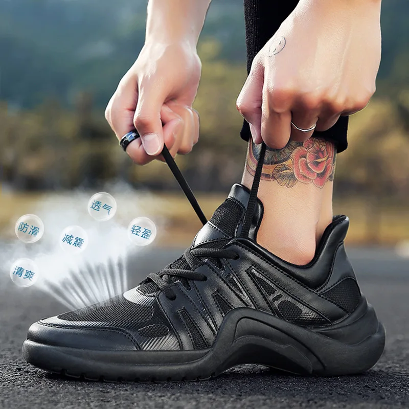 New Arrival Fashion Sneakers Flying Mesh Breathable Men's Shoes Trend For Male Mens Casual Beauty Men Footwear Shoe | Обувь