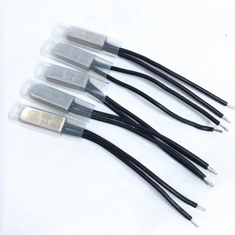KSD9700 40C 50C 80C 45C 60C 90C 100C термопереключатель Температурный датчик предохранитель для