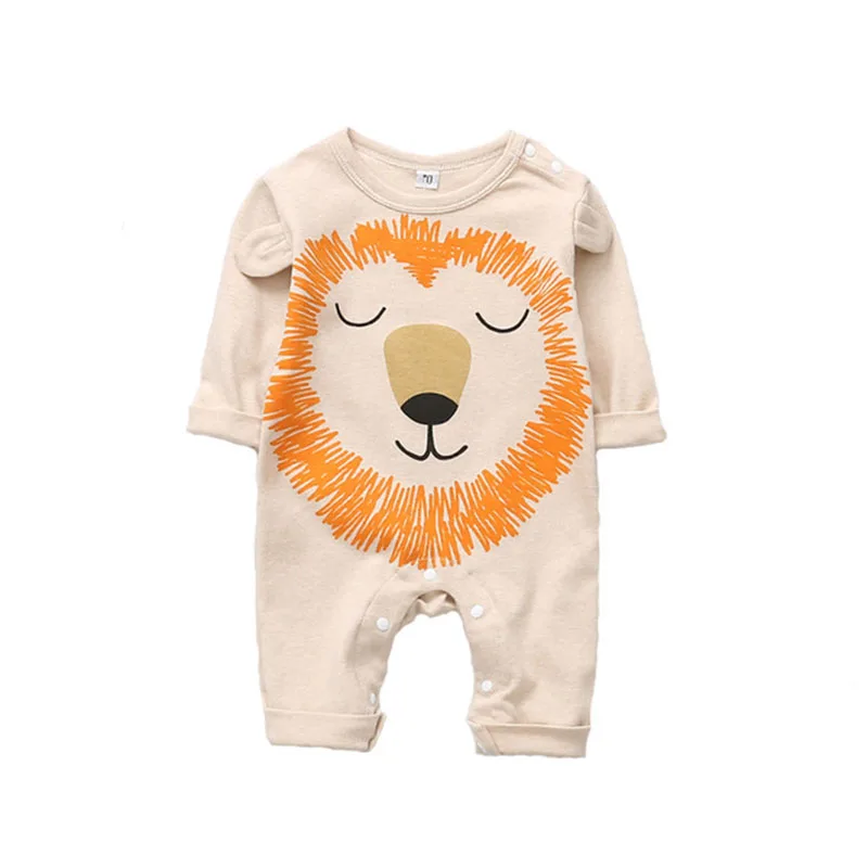 2018 New Baby Boy Romper Newborn Clothes Cute bear Cotton Rompers 6 Styles Bebe Children Toddlers 1 Piece |