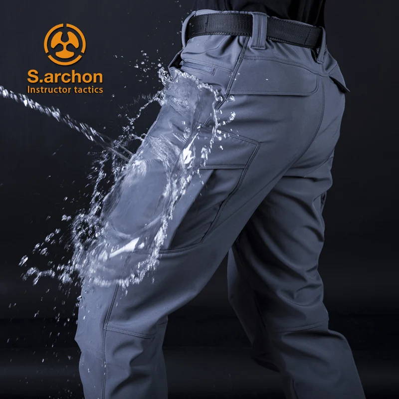 Тактические штаны s.archon M2 plus для инструктора бархатные брюки на флисе альпинизма