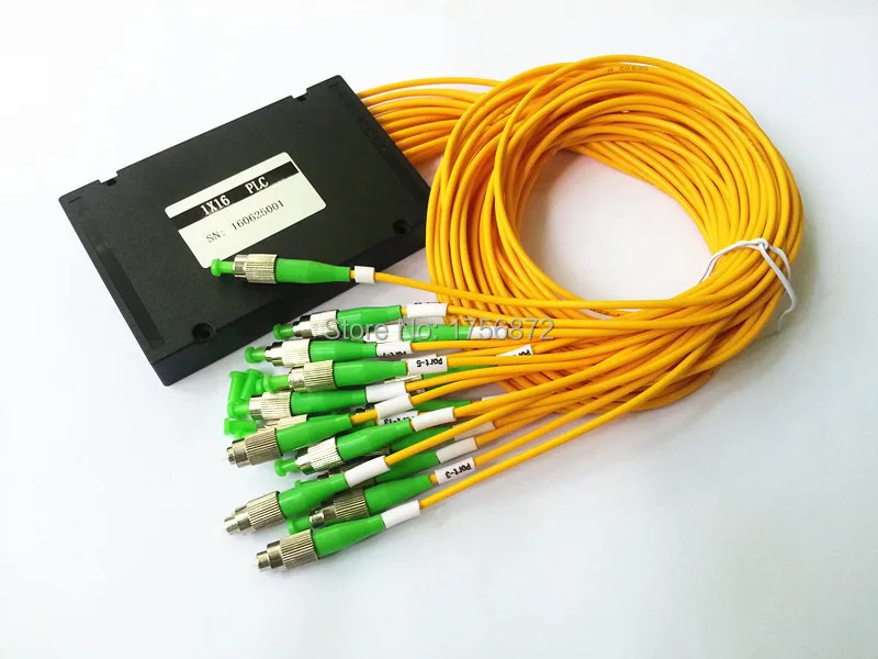 1x16 ABS Box 1 16 FC/APC PLC разделитель модуля 1*16 волоконно оптический FC/APC|fiber optic splitter|optical