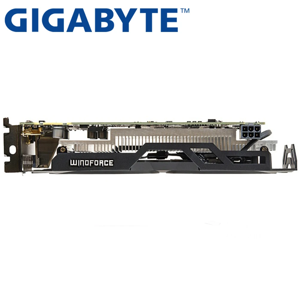 Видеокарта GIGABYTE GTX 950 2GB 128Bit GDDR5 графические карты для nVIDIA VGA Geforce оригинал GTX950 б/у HDMI