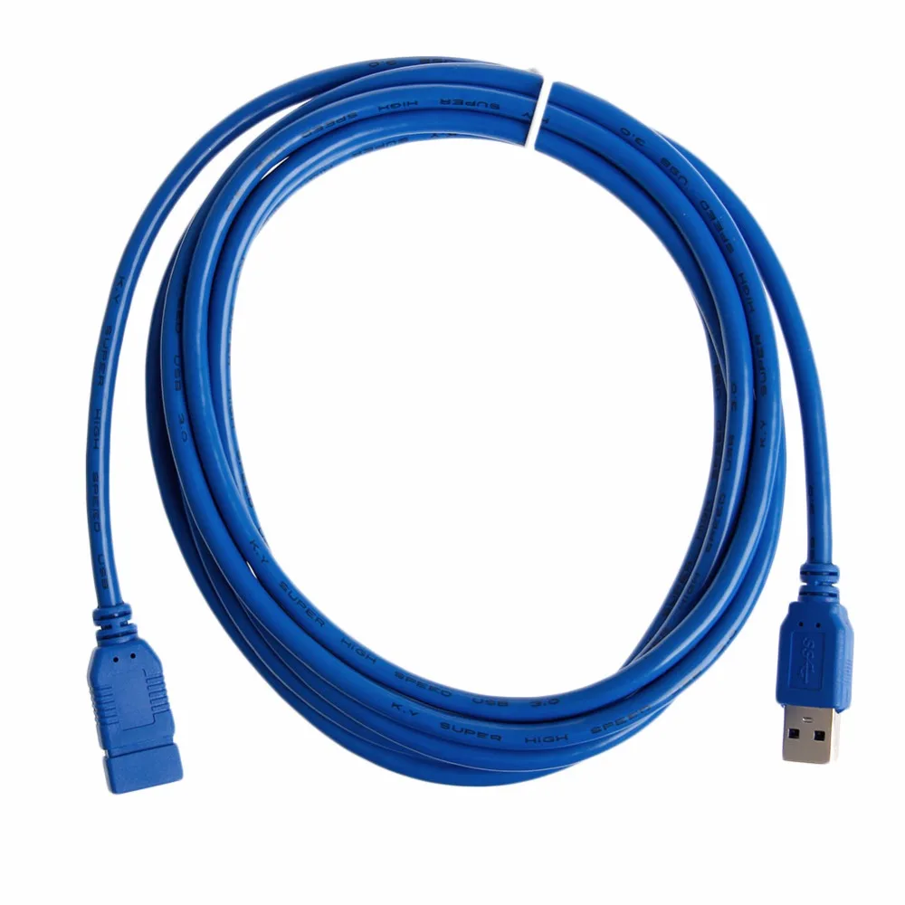 JINSHENGDA Hot USB 3.0 A Male Plug To Female Socket 3m/10ft Super Fast Extension Cable Cord | Электроника