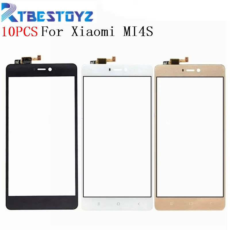 

10PCS/Lot 5.0 inch For XiaoMi Mi 4S Mi4s Touch Screen Digitizer Sensor Replacement Original Touch Panel Perfect Repair Parts