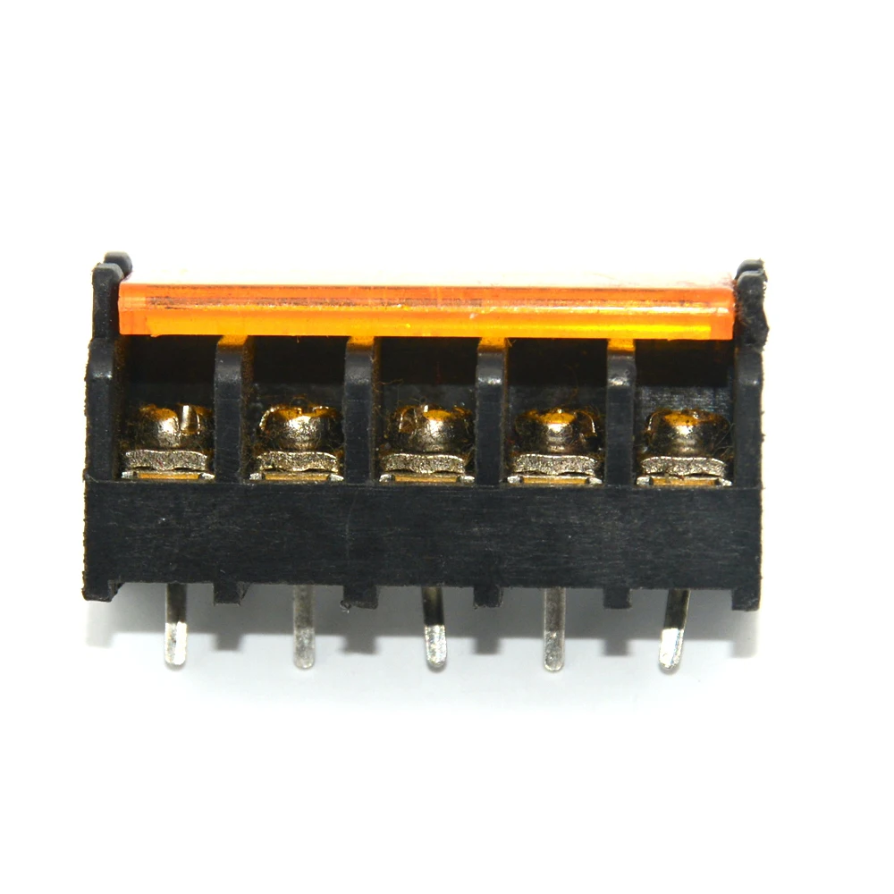 10 шт./лот 5Pin PCB винтовой клеммный блок разъем 635 5P шаг 6 35 мм Бесплатная доставка|screw